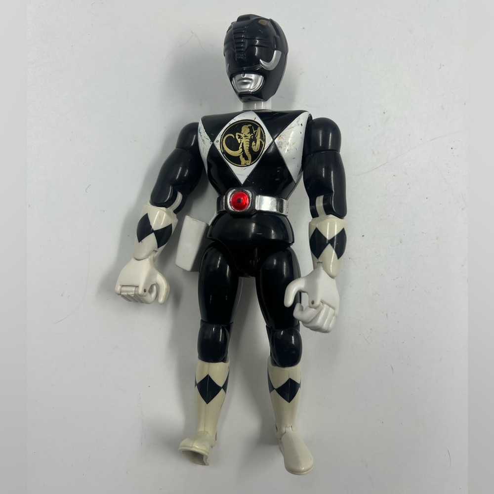 Mighty Morphin Power Rangers Black Ranger 1994 Bandai Toy 8 Inch